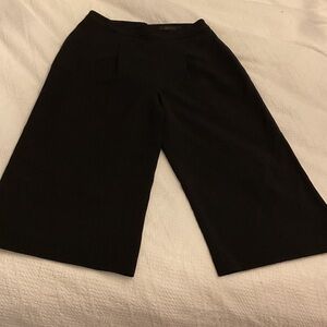 BCBG Max Azria black gaucho, size 2. In excellent condition.